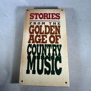 Stories From The Golden Age Of Country Music VHS Hank Williams Sr Elvis